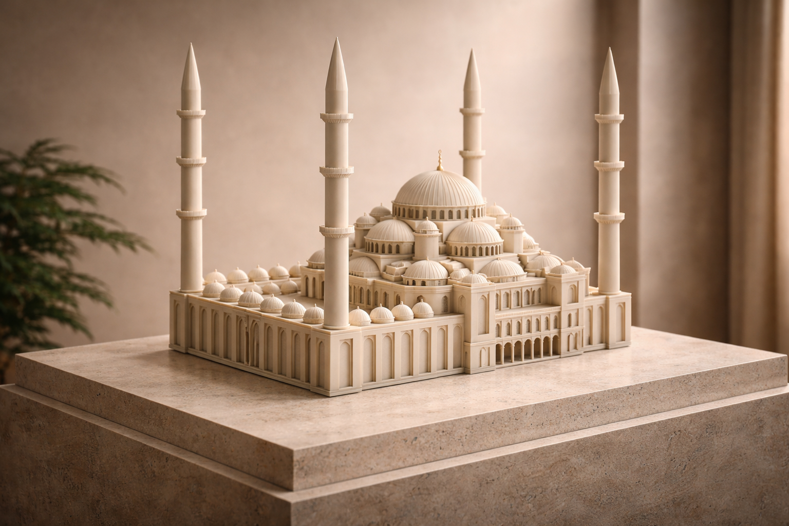 Architectural masterpiece with classical elegance