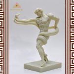 Athlete Wrestling a Python - A Battle of Strength and Agility - Greek Sculpture