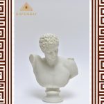 Hermes Bust - 'Huxley' Statue - Olympia Sculpture - Praxiteles - Infant Dionysos