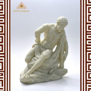 Hercules at Rest Sculpture- Laurent Delvaux - Greek Neoclassical Style Statue