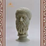 Plato Philosopher Bust - Ancient Greek Sculpture 370 BC - Hellenistic Statue