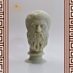 Plato Philosopher Bust - Ancient Greek Sculpture 370 BC - Hellenistic Statue
