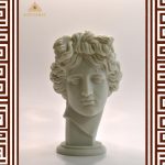 Apollo Giustiniani Head Bust - Greek Ancient Sculpture - Zeus Son Statue