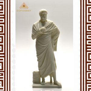 Philosopher Sophocles Statue - Greek Stoic Sculpture - Ancient Statue Bust