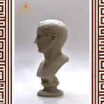 Emperor King Caesar Bust - Roman Tusculum Scultpture - Ancient Statue