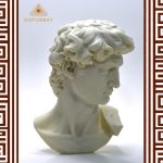 Head of David -  Italian Renaissance Sculpture  - David by Michelangelo