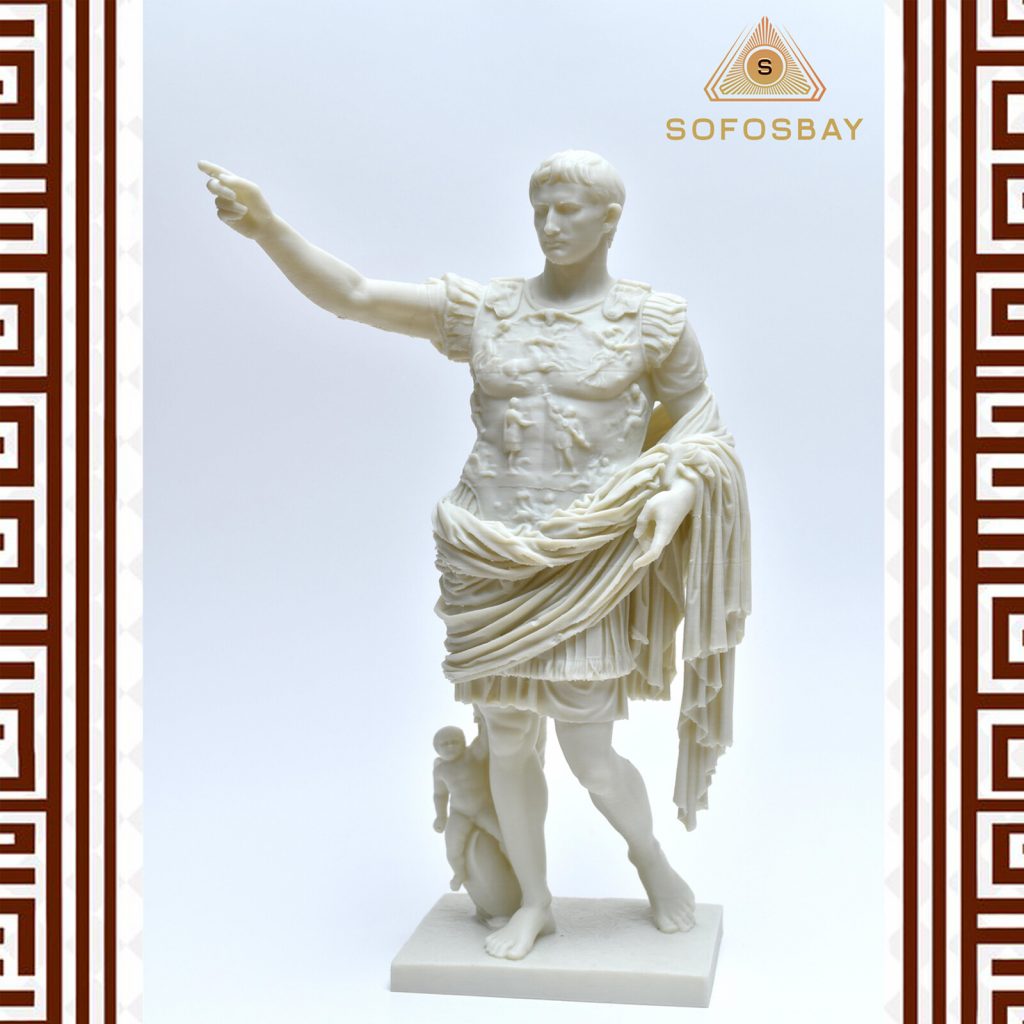 Emperor Augustus of Prima Porta - Roman Sculpture Ancient Statue