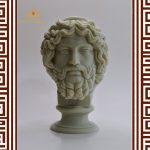 Zeus - God of Sky Bust - King of the Gods - Son of Cronus and Rhea Statue