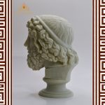 Zeus - God of Sky Bust - King of the Gods - Son of Cronus and Rhea Statue