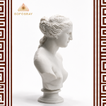 Venus de Milo Bust - Greek goddess of Love and Beauty - Brucciani Sculpture